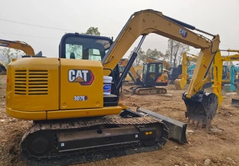 Caterpillar mini excavators