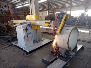 Metal polishing machine