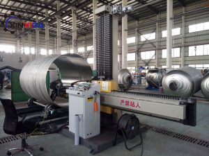 Steel Polishing and Buffing Machine