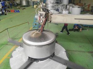 Stainless Steel Buffing and Grinding Machine for Dome Dish