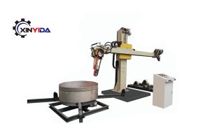 dish head and tank shell polishing machine