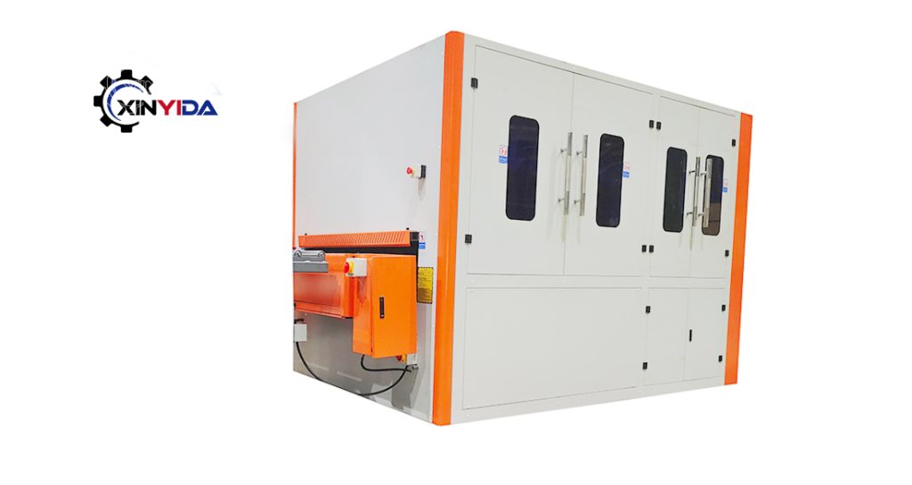 Stainless Steel Flat Grinding Machine Edge Rounding Deburring Finishing Machine