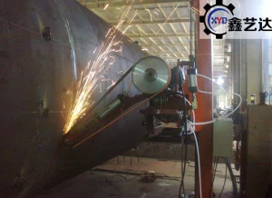 Máquina pulidora de tanques de metal en venta
