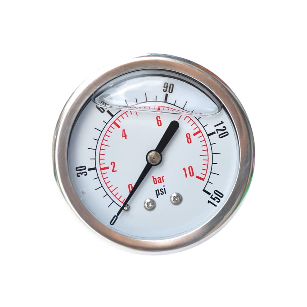 liquid filled pressure gauge for sale