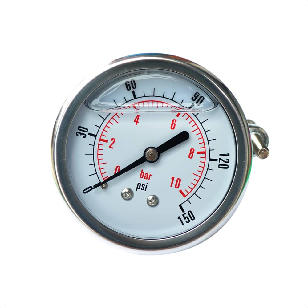 stainless steel liquid filled pressure gauge