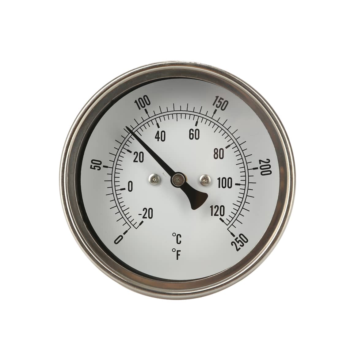 thermomètre bimétallique
