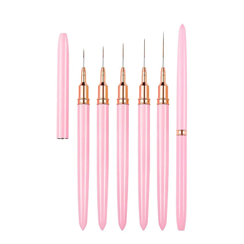 Hot-selling pink liner nail art brush