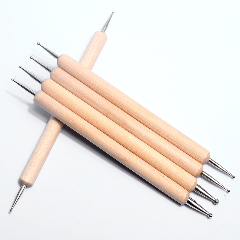 Double Headed Nail Dotting Brush Manufacturer