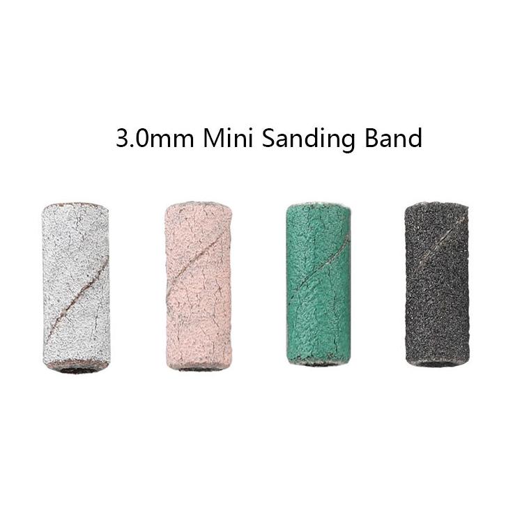 Nouveau Mini bandes abrasives 3mm, grain 80/120/150/180/240,