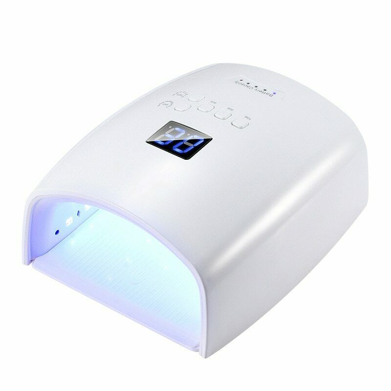 66W S10 Wireless Gel Polish Nail Dryer Battery Operated Rechargeable Nail Lamp
