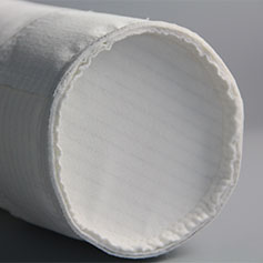 this is a polyester filter bag image (baghouse filter use)