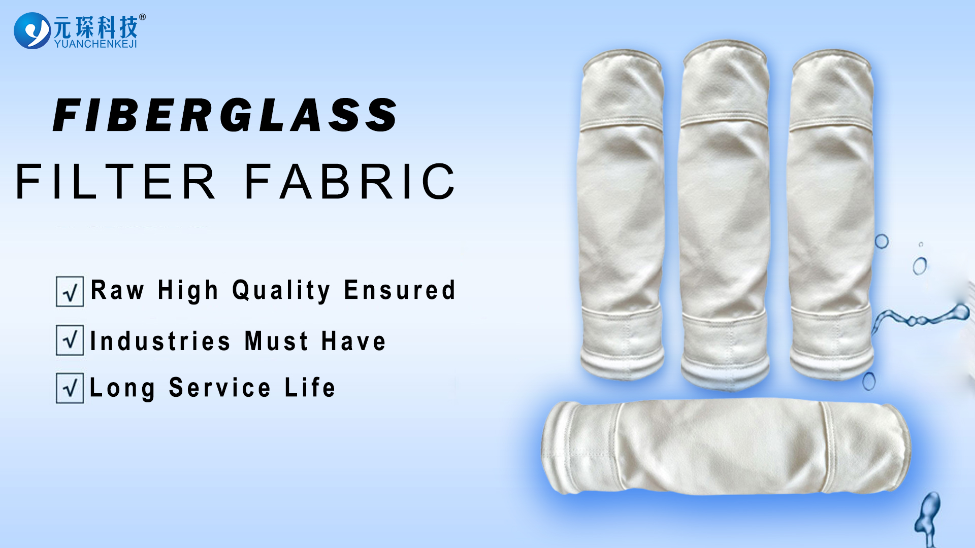 Versatile Fiberglass Filter Fabric Manufacturer