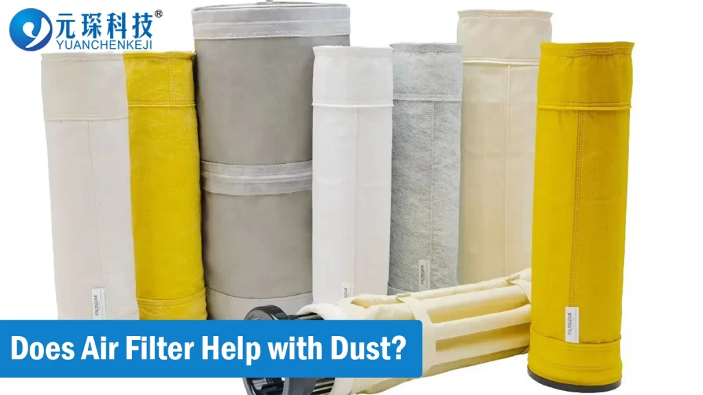 o filtro de ar ajuda com a poeira