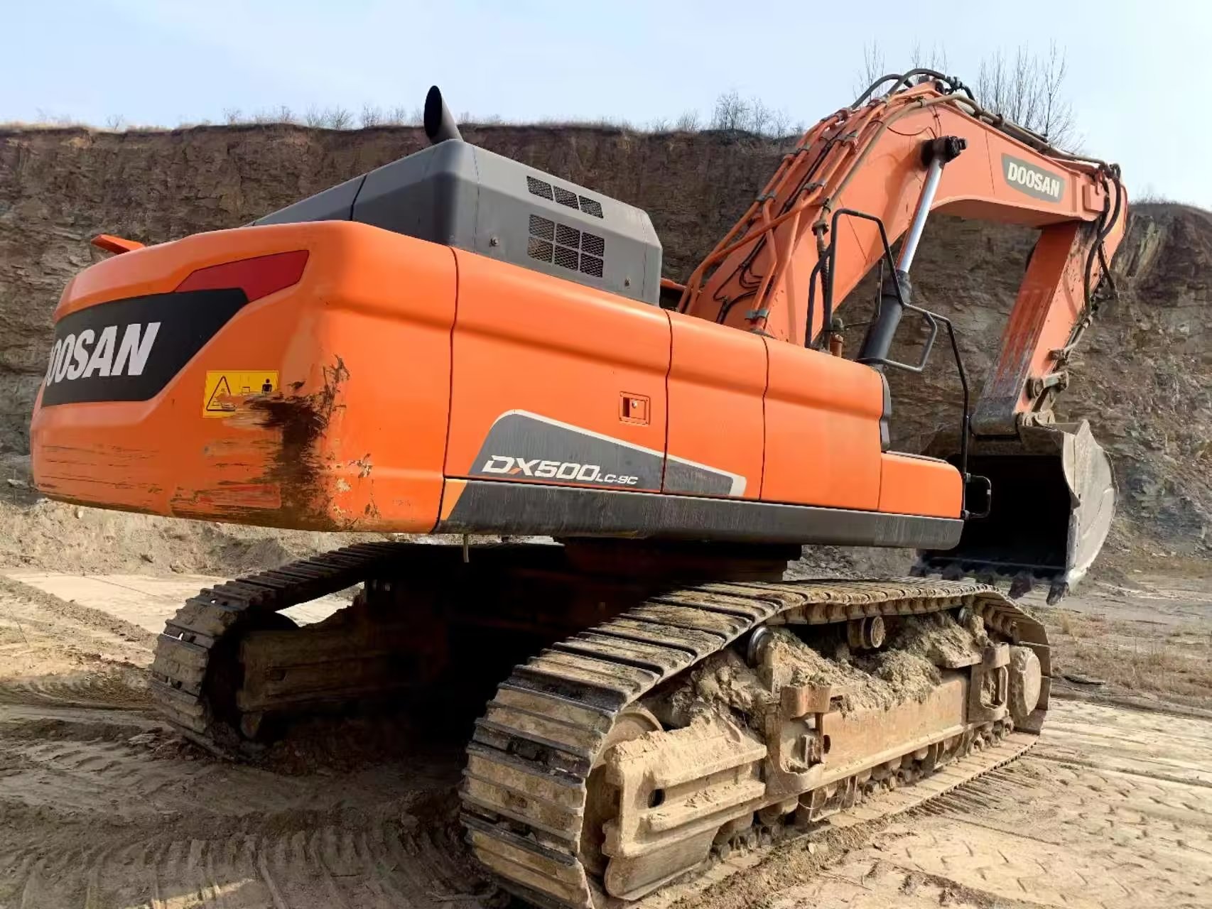 Doosan DX500 second-hand excavator
