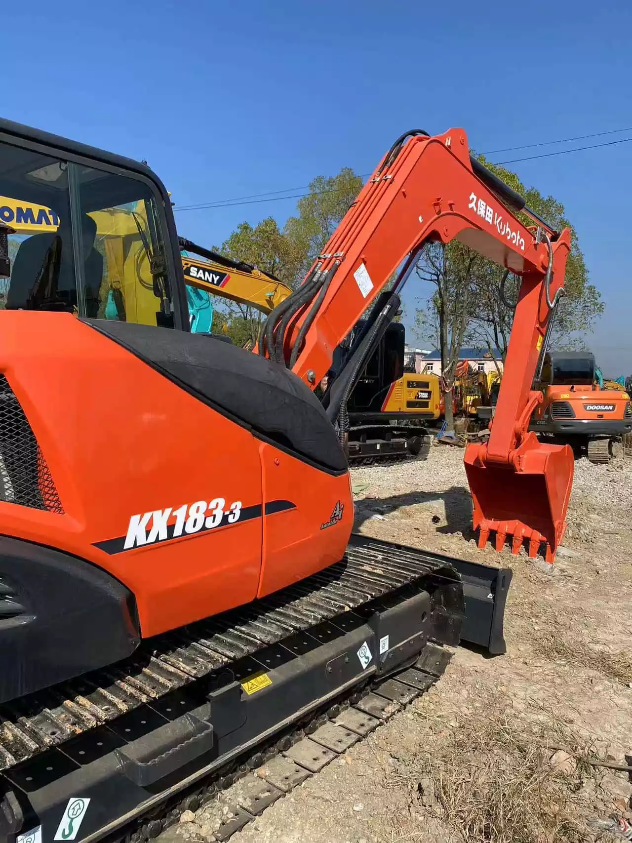 KUBOTA KX183-3 second-hand excavator