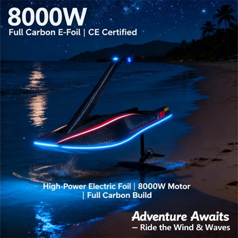 8KW Powerful E-Foil Carbon Fiber Board